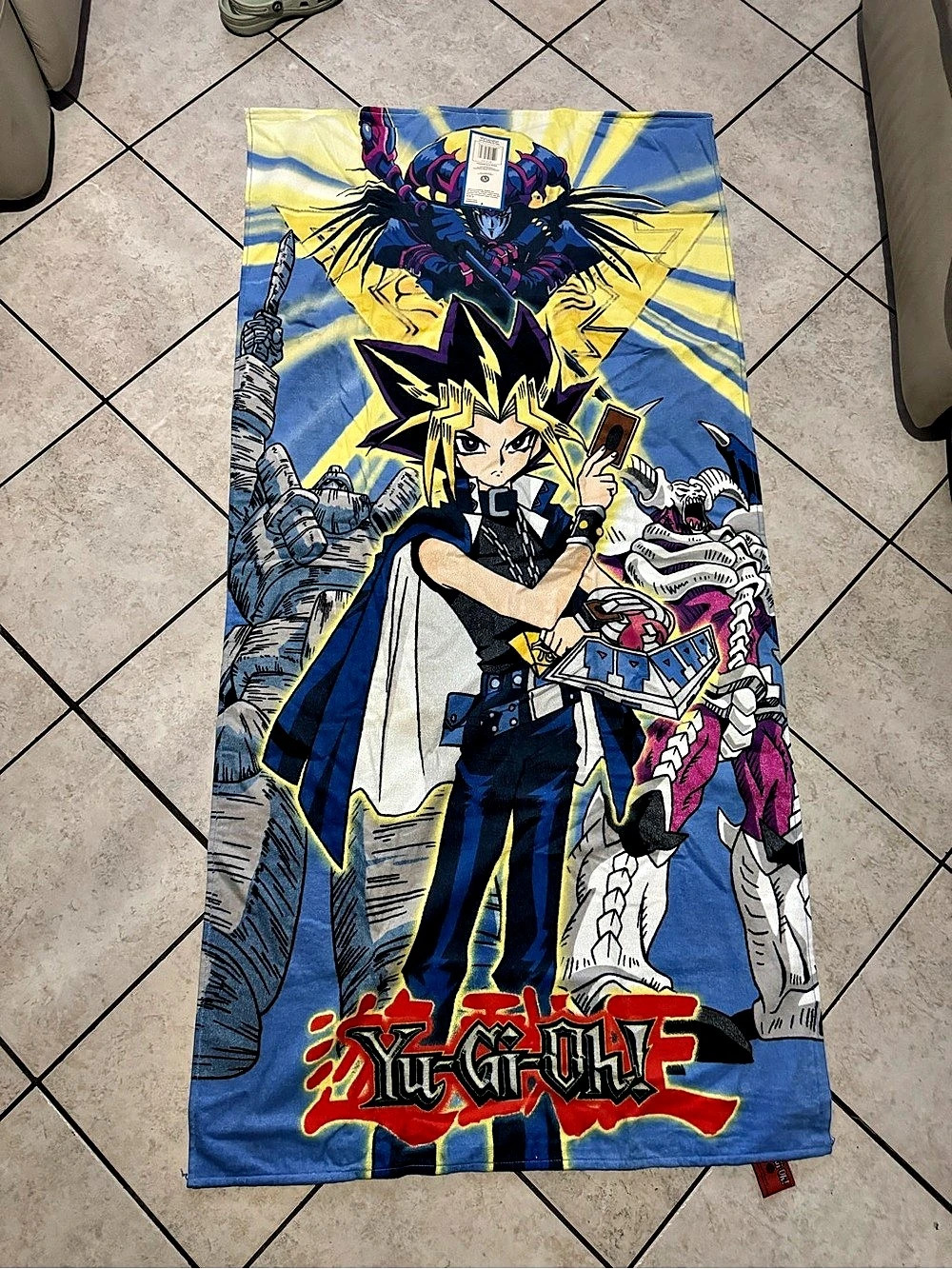 Vintage 1996 Yu-Gi-Oh x Beach Towel